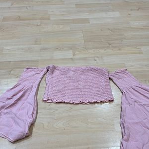 Women’s pink fancy shirt